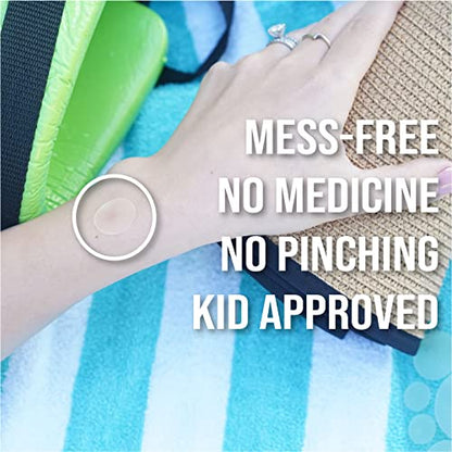 quitch Bug Bite Patches 3x27ct, Natural Itch Relief Stickers for Kids & Baby, Anti-Itch Cream Alternative, Mosquito bite Treatment, Summer Travel & Camp Essentials, Soothing After bite Patches - size: 81 Count (Pack of 1)