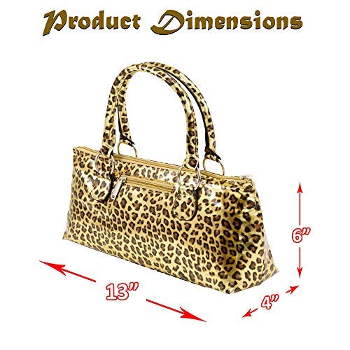 PRIMEWARE Cheetah Wine Clutch - color: Cheetah