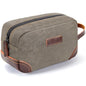 emissary Mens Travel Toiletry Bag, Dopp Kit for Men, Travel Bathroom Shaving Kit Bag for Men,Kit Small Bag for Travel (Light Gray) - color: Light Gray