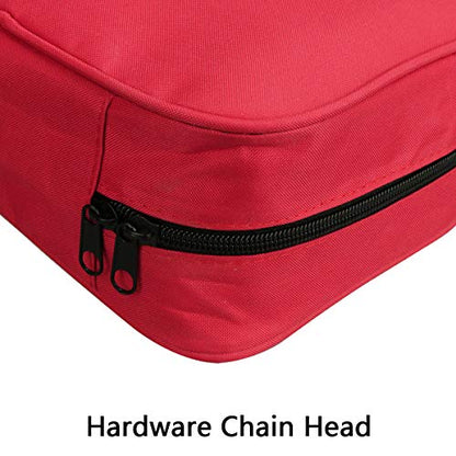 3 Pack Nylon First Aid Empty Kit,Compact and Lightweight First Aid Bag for Emergency at Home, Office, Car, Outdoors, Boat, Camping, Hiking(Bag Only) - size: 9.8*7.1*3.1 Inch