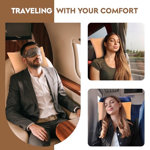 Small Shredded Memory Foam Pillow, Camping Pillow Travel Pillow - Compressible Medium Firm, Breathable Cover, Ideal Backpacking Hiking, Airplane and Car (Apricot Yellow, S) - color: Apricot Yellow, size: S-16 X 12 Inch