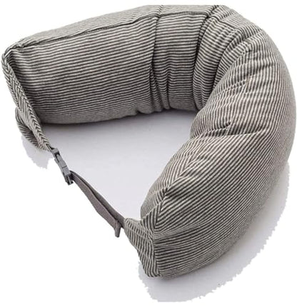 Travel Pillow Travel Pillow 100% Pure Memory Foam Neck Pillow, Comfortable & Breathable Cover, Machine Washable, Airplane Travel Kit, Lightweight for Children