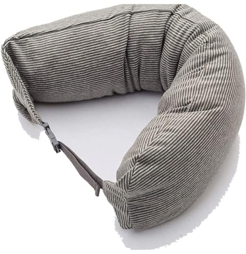 Travel Pillow Travel Pillow 100% Pure Memory Foam Neck Pillow, Comfortable & Breathable Cover, Machine Washable, Airplane Travel Kit, Lightweight for Children