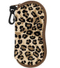 Sunglasses Case Soft Glasses Cases for Women Pouch Eyeglass Bag Eye Glass Kids Girls Sun Glasses Cute Kawaii - color: Leopard