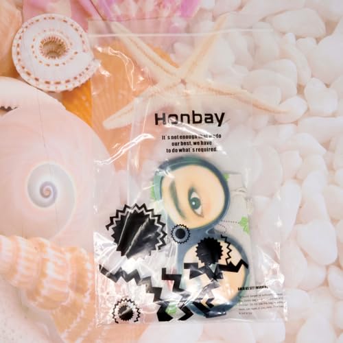 Honbay 3D Funny Eyeshade Soft Sleep Eye Mask with Adjustable Head Strap for Travel, Game, Party, Rest, Sleeping (Girl) - style: Girl