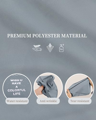 Anjing Packing Cubes for Suitcase 11PCS Luggage Packing Organizers Travel Essentials Luggage Organizer Hooked Toiletry Bag Cosmetic Bag and Shoes Bag, Gray - color: Grey-11pcs