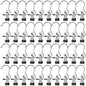 Tosnail 40 Pieces Boot Hanger Clips, Stainless Steel Laundry Hooks, Closet Hanging Clips, Space Saving for Jeans, Hats, Tall Boots, Towels - size: 2x4 inches