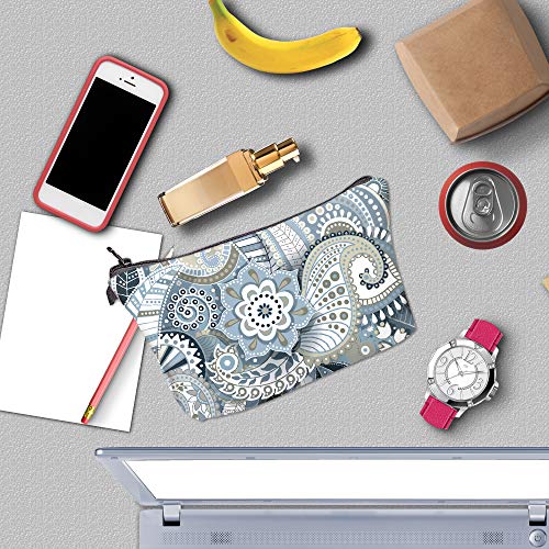 Deanfun Cosmetic Bag for Women, Mandala Flowers Waterproof Makeup Bags Roomy Toiletry Pouch Travel Accessories Gifts (51559) - color: 51559