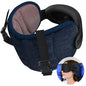 SARISUN Travel Pillows for Airplanes, Airplane Pillow for Long Flight Car Road Trip, Airplane Head Strap with Sleep Eye Mask, 360° Support Headrest, Stop Bobblehead Travel Neck Pillow, Mottled Red - color: Mottled Red
