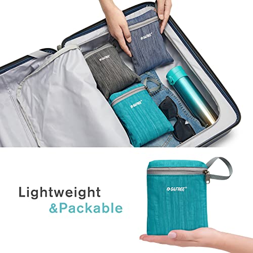 G4Free 10L/15L Hiking Backpack Lightweight Packable Hiking Daypack Small Travel Outdoor Foldable Shoulder Bag - color: Teal Blue, size: 20L