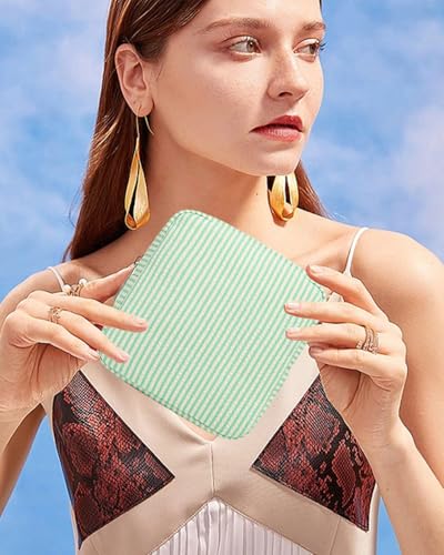 Small Makeup Bag, Mini Makeup Pouches for Purse Cute Cosmetics Bag Pouch with Slip-in Pockets Small Travel Toiletry Bag Makeup Storage Bag Lipstick Organizer Purse Essentials - color: 0-Mini Green