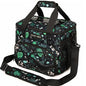 SUNNY BIRD 12L Large Insulated Lunch Bag, Leakproof and Foldable Lunch Cooler Box for Women Adult and Men, Fits 18 Cans (Floral & Foliage) - color: Floral & Foliage