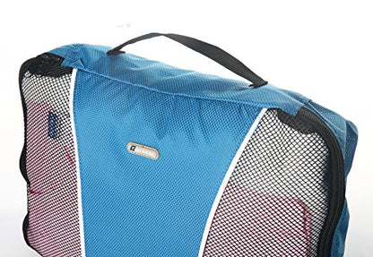 Travel Packing Cubes for Suitcase Packing Organizers Luggage Organizers Set 3 Blue - color: Blue