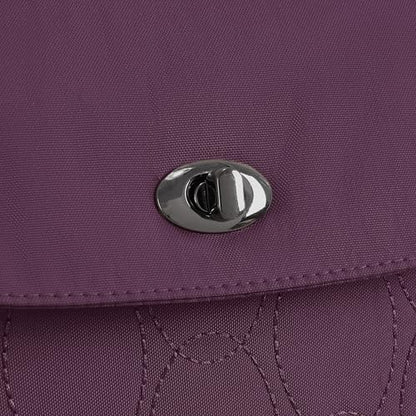 Travelon Anti-Theft Runways Compact Backpack - color: Plum