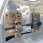 MYDAYS 2 Pack Tactical Seat Back & Front Seat Gun Organizer with Molle Panel Vehicle Gun Holders for Hunting Rifles & Shotguns (Camo) - color: Camo