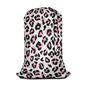 Swono Leopard Print Laundry Bags With Drawstring XL Storage Bags 28"x40", Heavy Duty Multi Use, Animal Skin Repeat Pattern Washable Dirty Clothes Organizer, Easy Fits Laundry Hamper Basket, Pink Black - color: Leopard Print