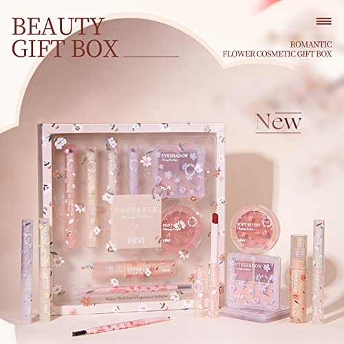 All in One Makeup Kit, 8-Piece Women Complete Makeup Kit, a Must-Have Gift Set for Beginners or Professional Makeup Sets Beginners.