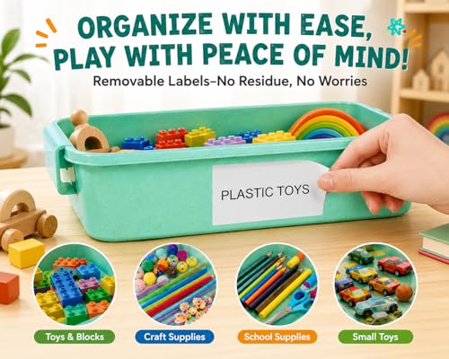 Carolart 3 Pack 12.8 Inch Wheat straw Plastic Storage Bins, Stackable | 40% wheat straw blend containers with lids for sand toy storage, classroom supplies, crafts, toys and homeschool use - color: Wheat straw