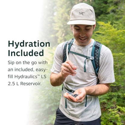 Osprey Sportlite Lightweight Hiking Backpack with Hydraulics Reservoir for Men & Women - Everyday Hydration Travel Bag - color: Graphite Purple, style: 20l