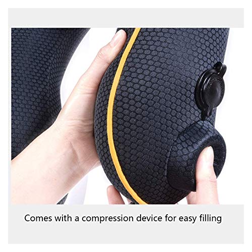 Travel Pillow Pure Memory Foam Neck Pillow, Comfortable & Breathable Cover, Machine Washable, Airplane Travel Kit, Standard, Gray