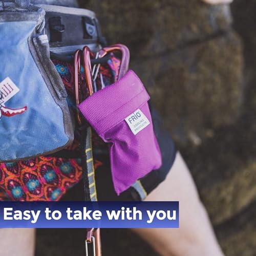 FRIO Cooling Wallet - Insulin Cooler for 45+ Hours of Stress Free On The Go - Purple Mini - color: Purple, size: Mini