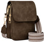 Fashion Small Crossbody Bags for Women Trendy Designer Cell Phone Purses Wallets with Card Holder Anti Theft Travel - color: Coffee
