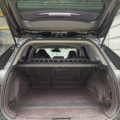 HIGH FLYING for Toyota RAV4 2019-2025 Car Accessories Modular Storage Molle Panel Cargo Shelf Organizer Luggage Carrier Rack Aluminum Alloy (with Split Cross Bar) - size: 2019-2025 with Split Cross Bar