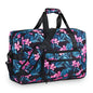 F.FETIVIN Weekender Bag Carry On Travel Duffle Medium Overnight Bag for Women(Flower2) - color: 11-Flower2