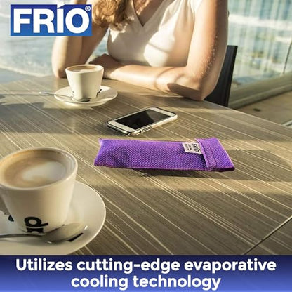 FRIO Cooling Wallet - Insulin Cooler for 45+ Hours of Stress Free On The Go - Purple - Individual - color: Purple, size: Individual