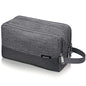 Toiletry Bag for Men Hanging Dopp Kit Water Resistant Shaving Bag Small Toiletry Bag for Traveling (Denim Grey) - color: Denim Grey