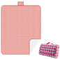 Waterproof Camping Blanket, 118 Inch x 80 Inch Enlarge Foldable Polyester Fiber Picnic Mat for Beach and Park Camping (red)
