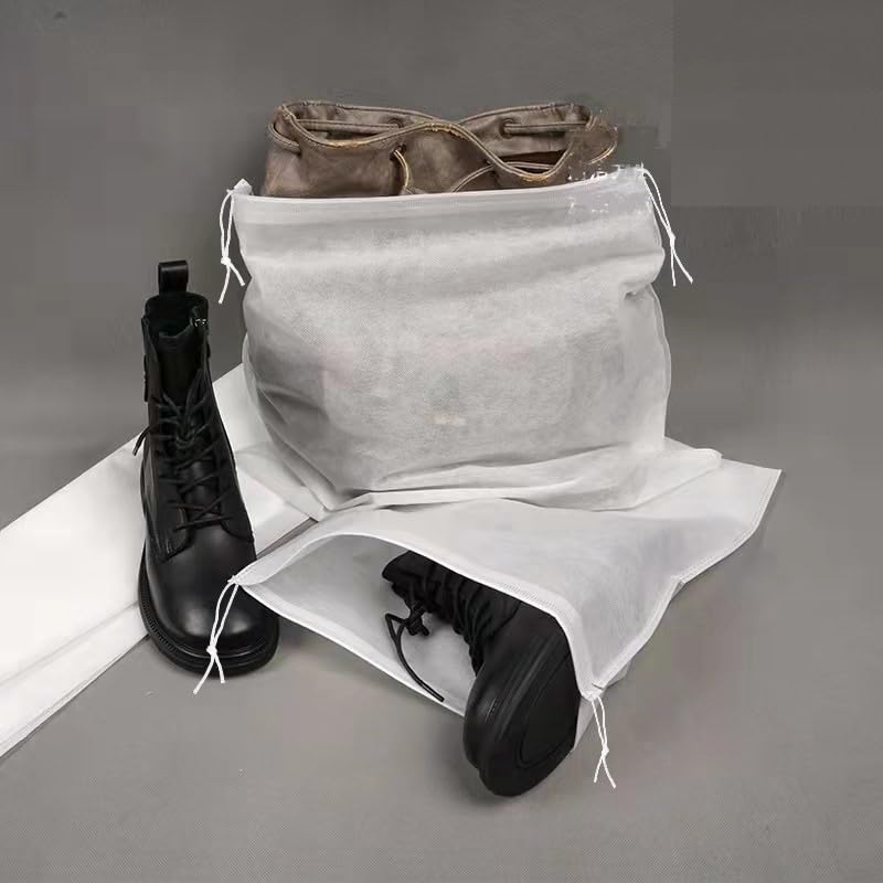 Gladiolus hybridus 30 eco-friendly travel shoe bag storage bags, non-woven breathable dust-proof with rope, suitable for storing shoes and isolate dust keep bags clean tidy (11.8in X 15.74in) - size: 11.8inX15.74in