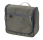 Lewis N. Clark Brushed Twill Hanging Toiletry Kit Bag for Travel Accessories, Shampoo, Cosmetics + Personal Items, Tan - color: Tan