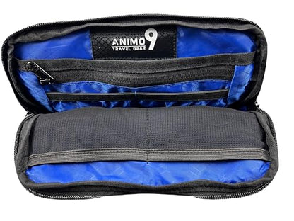 Cable Organizer – Sleek & Weatherproof Back Tech Pouch for Cords, Chargers, and Electronic accessories.