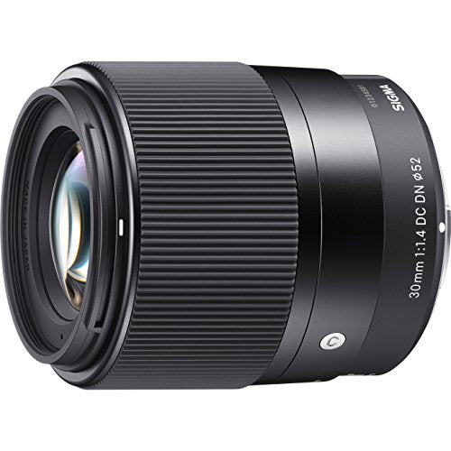 Sony a6400 Mirrorless Camera 4K APS-C Camera Body ILCE-6400B Bundle with Sigma 30mm F1.4 DC DN C Lens + Deco Gear Condenser Microphone + Travel Bag Case + Photo Video Software Kit + Accessories - style: w/ Sigma 30mm F1.4 Lens