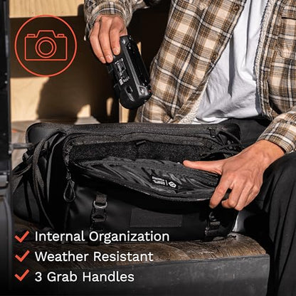 WANDRD ROGUE V1 9L Sling: Compact Camera Sling and Crossbody Bag with Fast Access, 3-Way Carry– Lightweight Everyday Bag Great for Travel, Photography, and Daily Use (Black) - color: Black, style: 9l