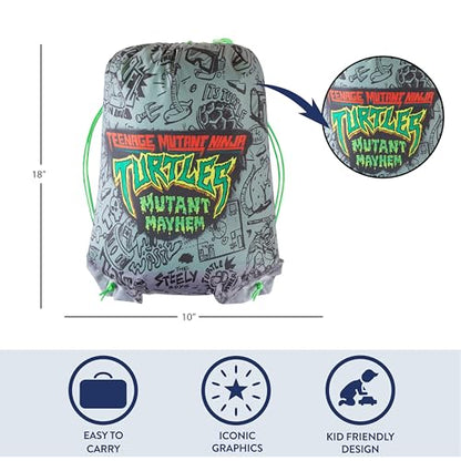 Sling Bag Slumber Set - color: Ninja Turtles Mutant Mayhem