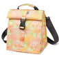 SUNNY BIRD Insulated Lunch Bag Rolltop Lunch Box Tote Bag for Women, Men, Adults and Teens (Grapefruit Pink) - color: Grapefruit Pink