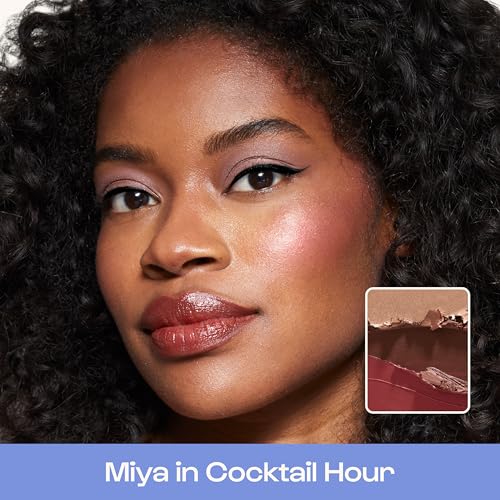Alleyoop Stack The Odds – All-in-One Cream Makeup Palette with Blush, Contour, Bronzer & Highlighter, Stackable Face Palette for Natural Color, Easy Touch-Ups & Travel Makeup Convenience,Cocktail Hour - color: Cocktail Hour
