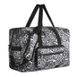 F.FETIVIN Travel Foldable Waterproof Duffel Bag - Lightweight Carry on Luggage Tote Duffel Bag(Leopard Print) - color: A-Leopard Print