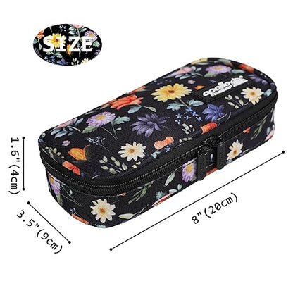 apollo walker Insulin Cooler Travel Case Diabetic Medication Cooler with Ice Packs and Insulation Liner insulin travel case tsa approved - color: Floral, size: Small