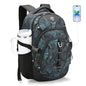 Swissdigital Laptop Backpack with USB Charging Port, Travel Backpack Fits 15.6 inches Computer, 31L Backpack for Men, Dark Green | SD803-96 - color: Dark Green