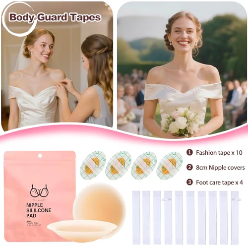 Bridal Emergency Kit for Wedding Day, Women's 40+ Essentials Items for Bride with Cosmetic Bag, Must-Haves for Wedding & Daily Travel, All-in-One Survival Set, Perfect Bride Wedding Gift