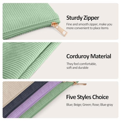 MAGEFY Makeup Bag Small Cosmetic Bag for Women - color: Green