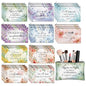 30 Pcs Christian Makeup Bags with Inspirational Flower Religious Gift Bible Verse Zipper Makeup Pouches Bulk Canvas Cosmetic Bag for Women Church Travel Appreciation - style: Religious