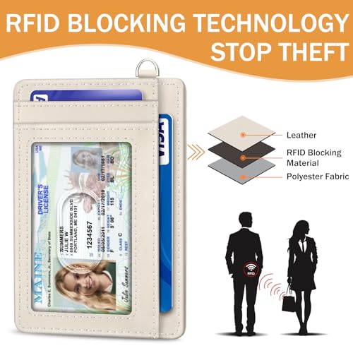 Yonlevres Credit Card Holder Slim Wallet, Floral Cat RFID Wallet Women Front Pocket Small Card Holder, Travel Cute Funny Thin RFID Blocking Case Organizer ID Window PU Leather Gifts - color: Cat Book