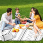 Waterproof Picnic Outdoor Blanket, 79" x 59" Sandproof Foldable Large Picnic Blanket for Beach, Camping, Park, Travel, Concert, Great Gift for Families and Couples (Simple Lines) - color: Simple Lines 03