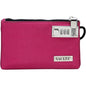 Vaultz Locking Accessories Pouch, 7x10 Inches, Berry (VZ03989) - color: Berry, size: 7x10