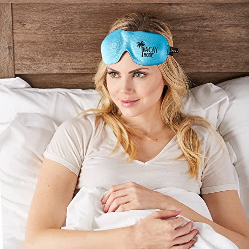 Bucky Ultralight Collection, Contoured Travel and Sleep Eye Mask, Vacay Mode, One Size - color: Vacay Mode