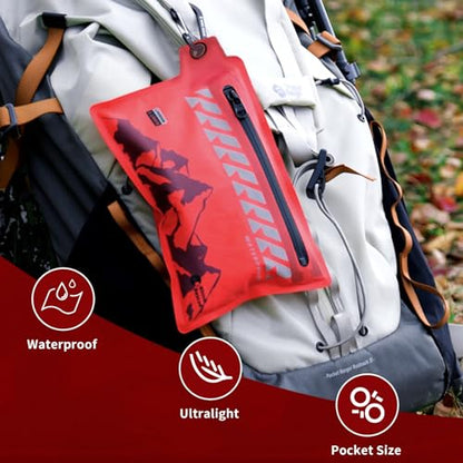 RHINO RESCUE Small First Aid Kit Ultralight Waterproof Medical Kit for Hiking, Backpacking, Cycling, Travel, Vehicles, 114pc - size: EDC
